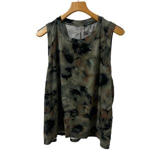 New CALIA by Carrie Underwood camo water color athletic lounge tank size 2X